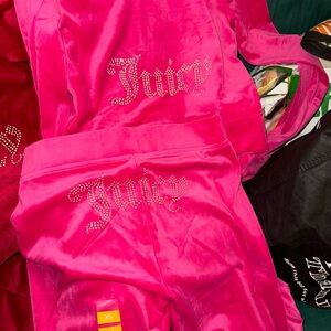 Juicy couture sweat suit sets